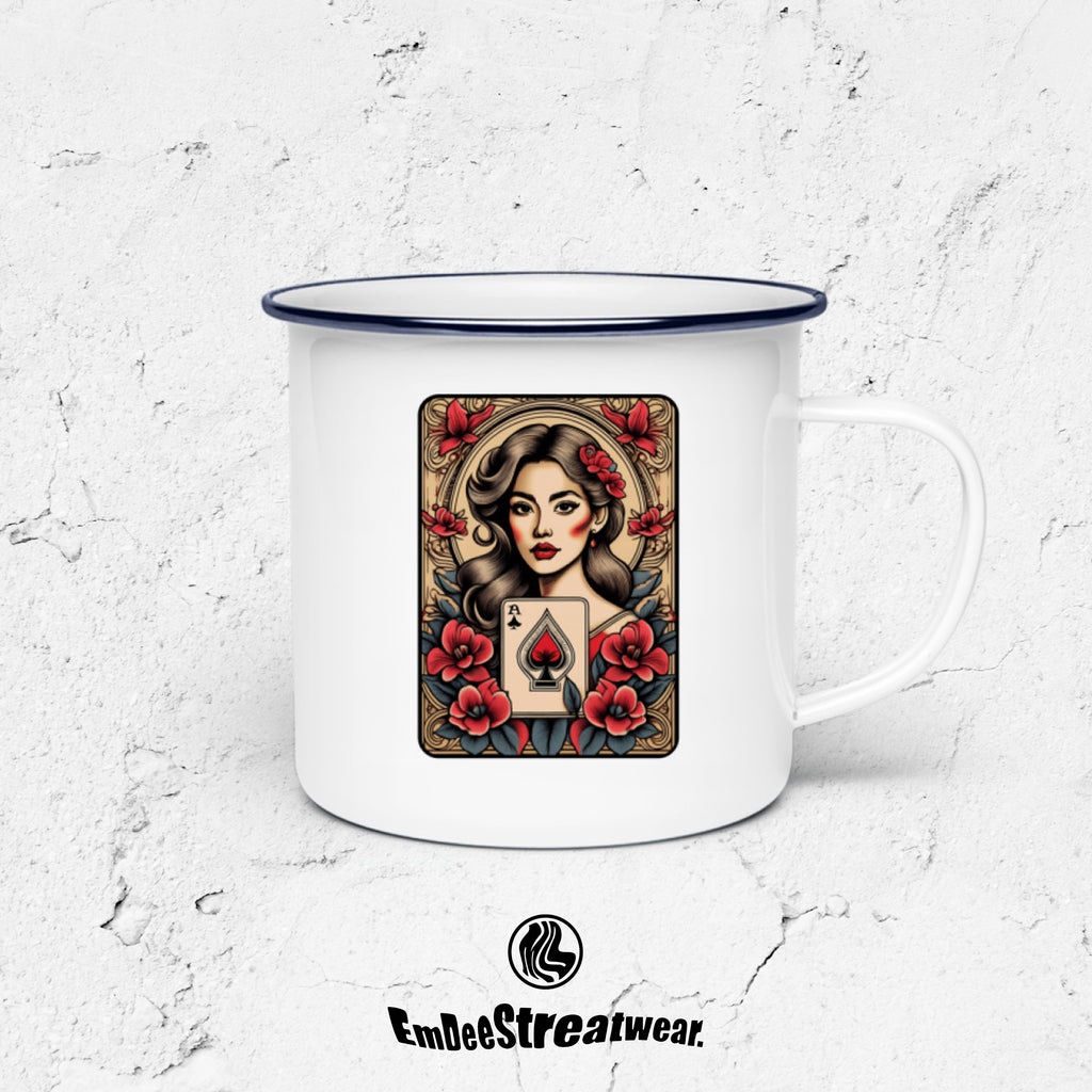 The Dealer - Enamelled Steel Mug