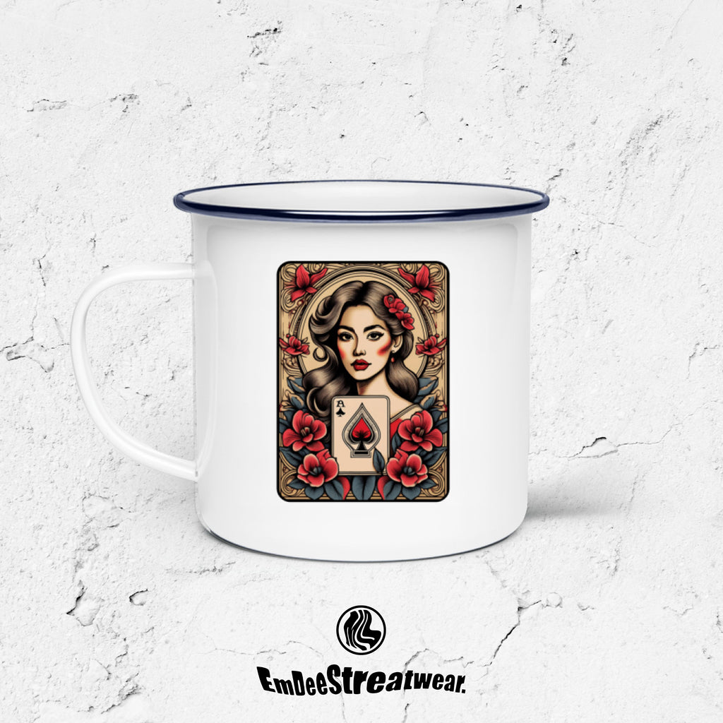 The Dealer - Enamelled Steel Mug