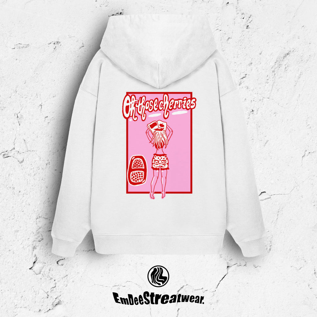 Oh, those cherries - Unisex Oversized Organic Hoodie