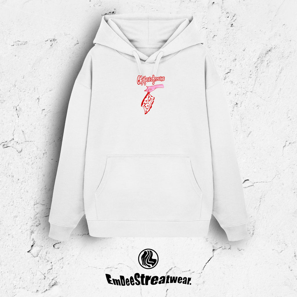 Oh, those cherries - Unisex Oversized Organic Hoodie