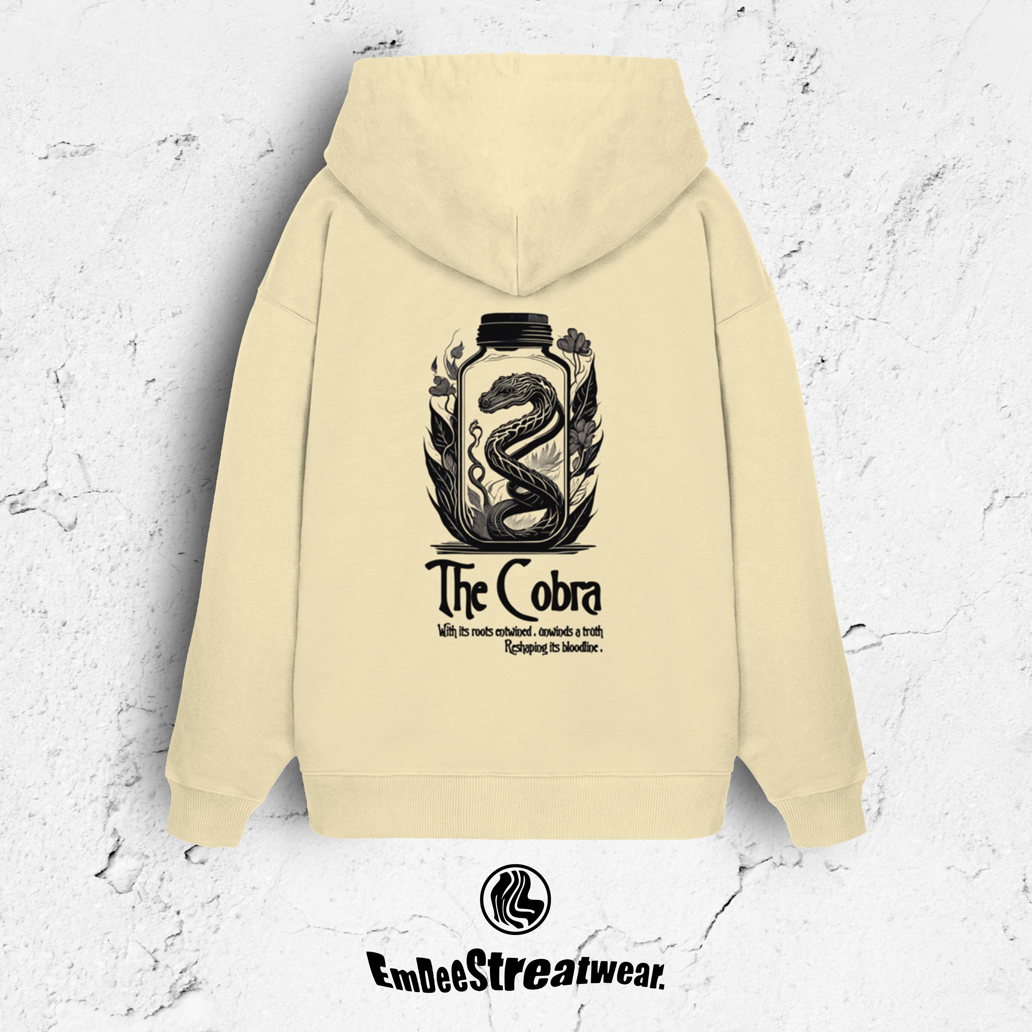 The Cobra II - Unisex Organic Oversized Hoodie