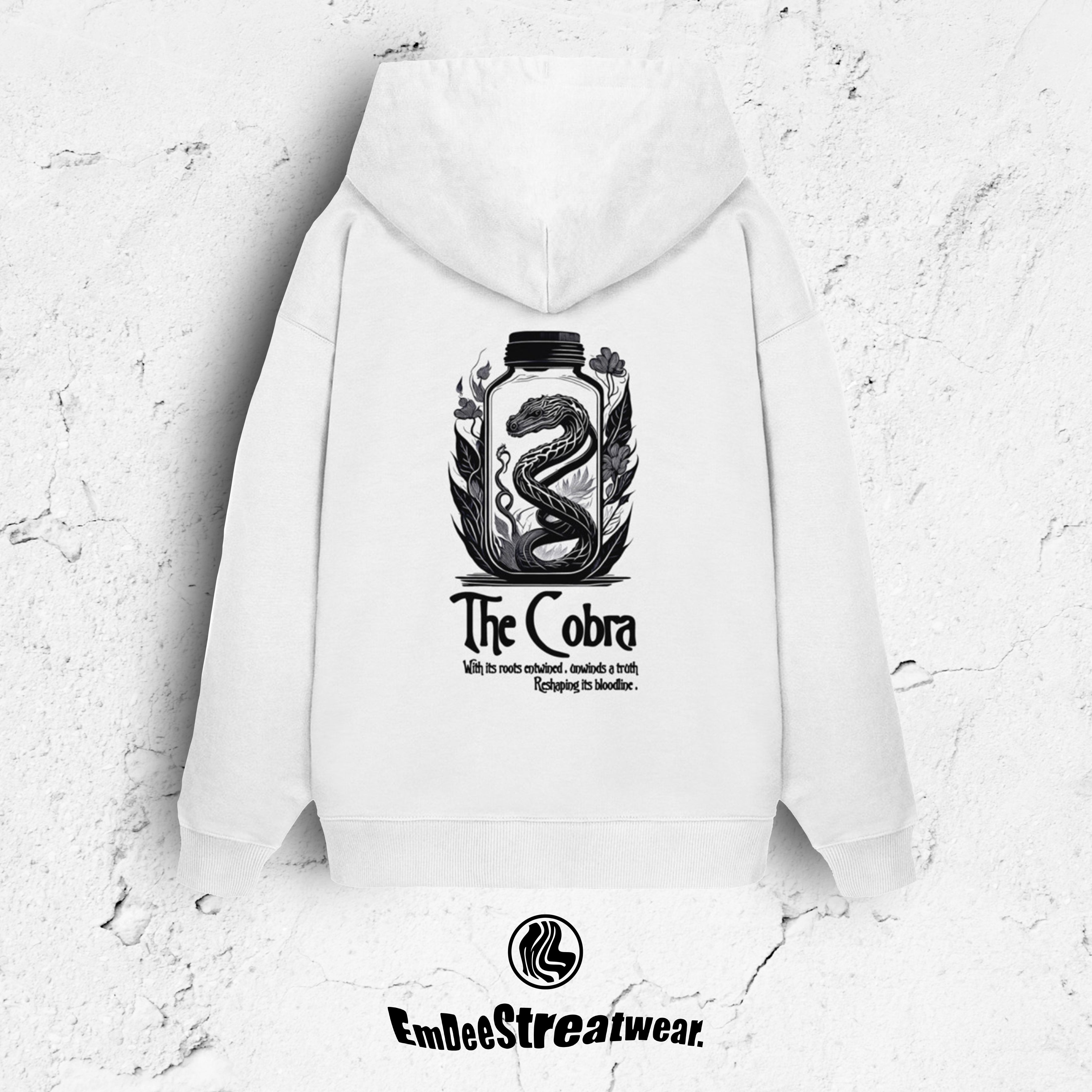 The Cobra II - Unisex Organic Oversized Hoodie