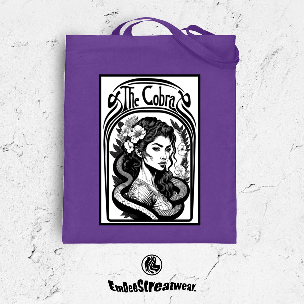 The Cobra - Canvas Tote Bag