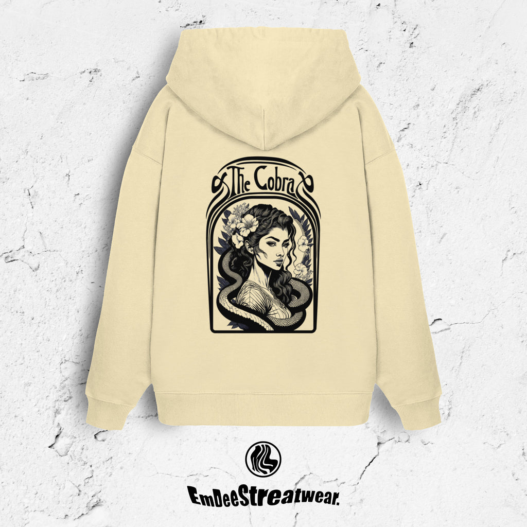 The Cobra Hoodie  - Unisex Oversized Organic Hoodie