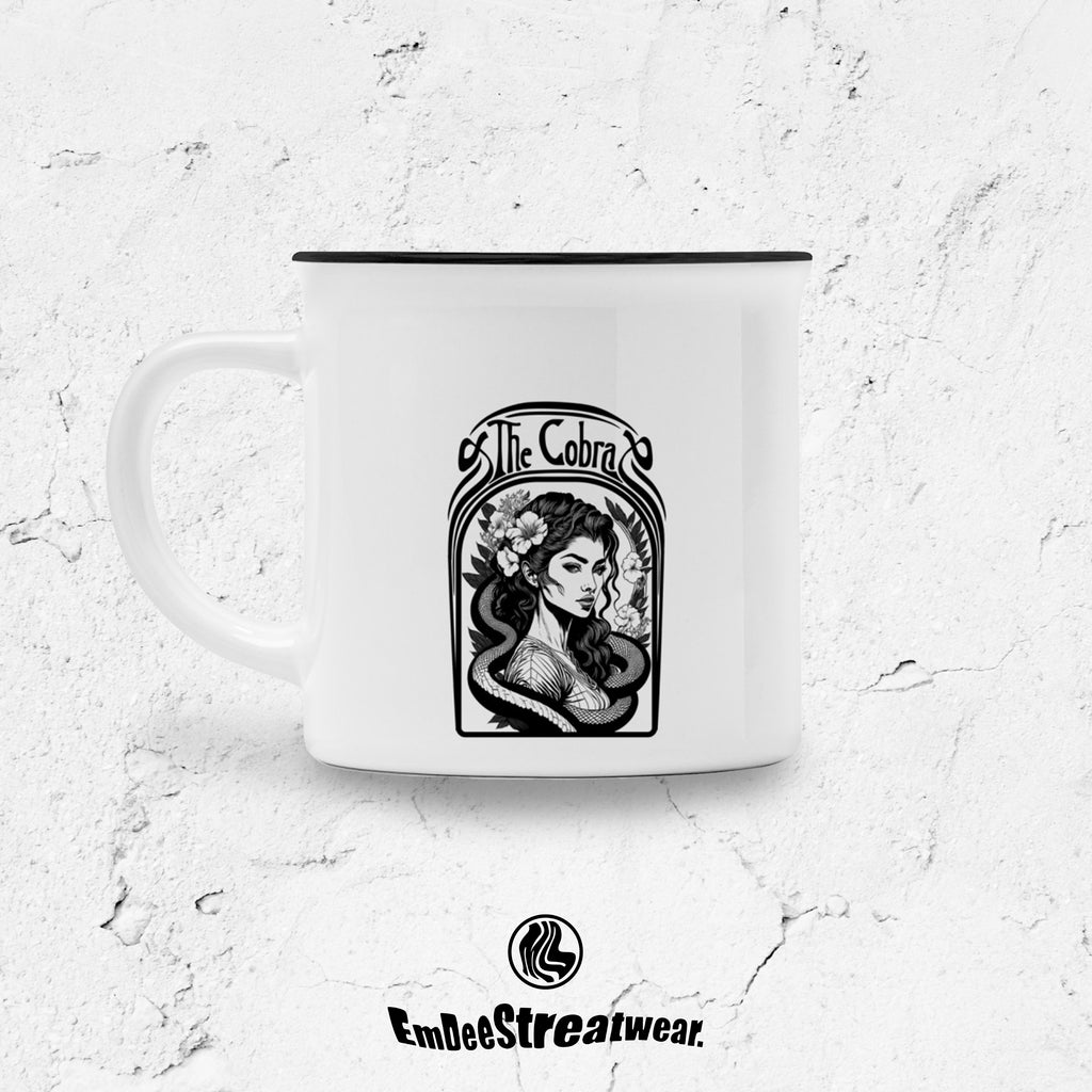 The Cobra Art Nouveau Print - Ceramic Mug