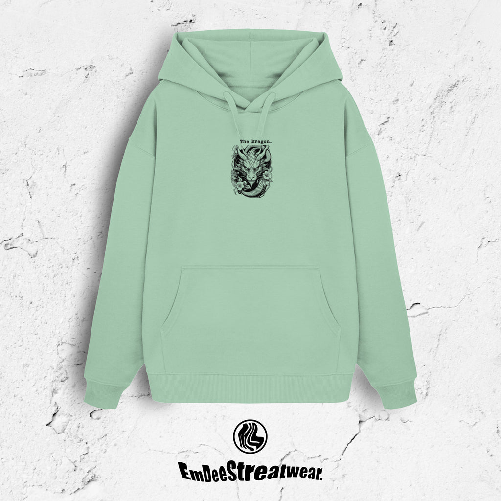 The Dragon - Unisex Oversized Organic Hoodie