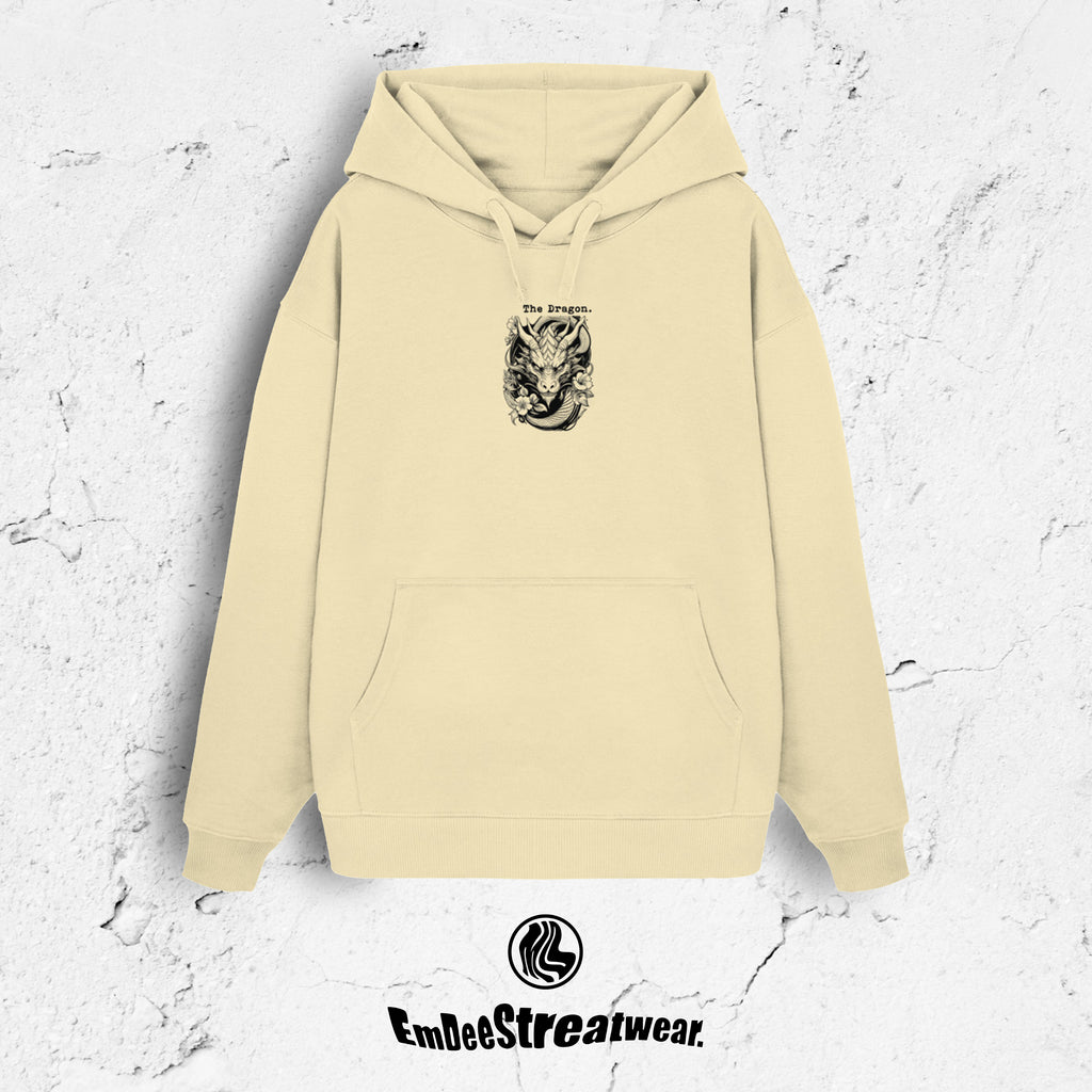 The Dragon - Unisex Oversized Organic Hoodie