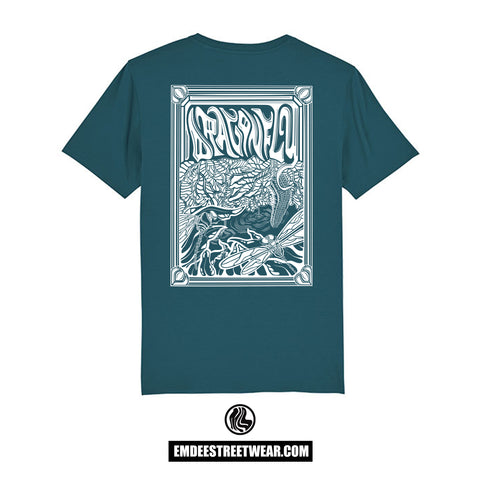 Dragonfly - Botanics Organic T-Shirt | Stargazer Blue