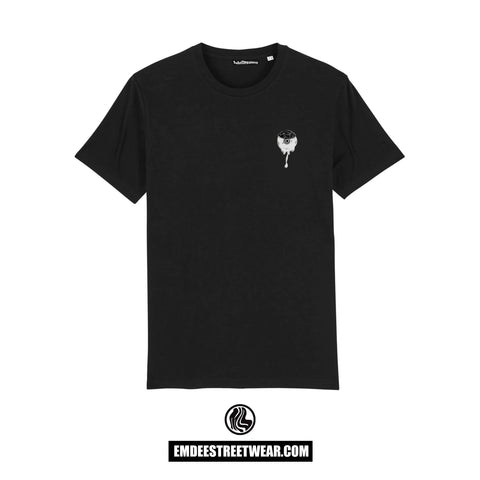 Dripping Eye - Organic T-Shirt | Black