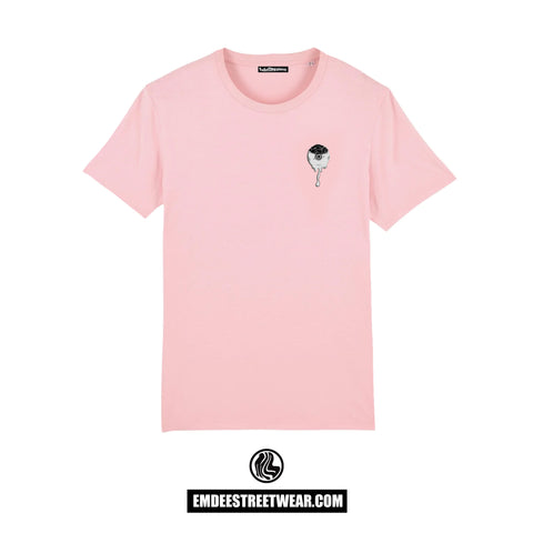 Dripping Eye - Organic T-Shirt | Cotton Pink