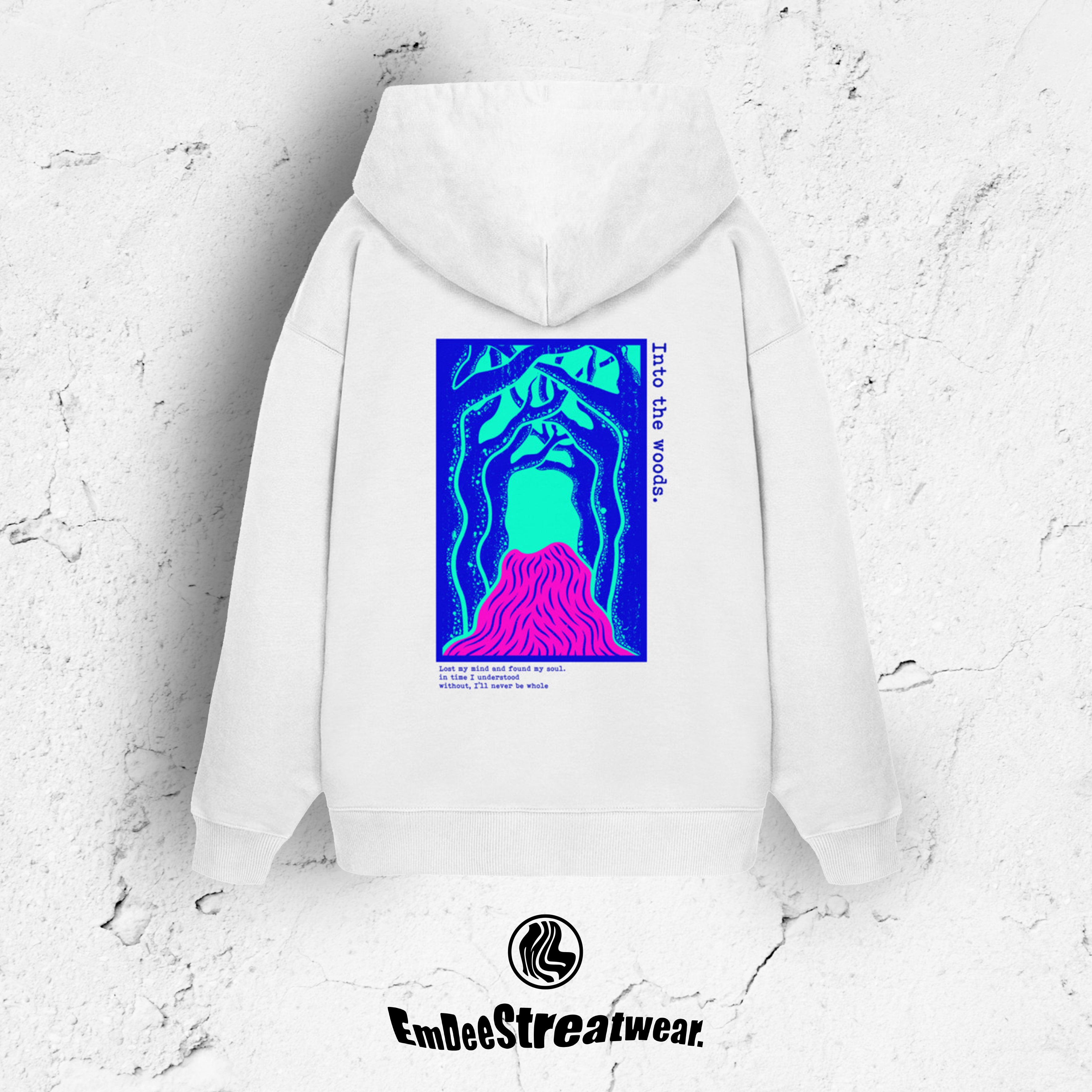 Into The Woods - Unisex Oversized Organic Hoodie