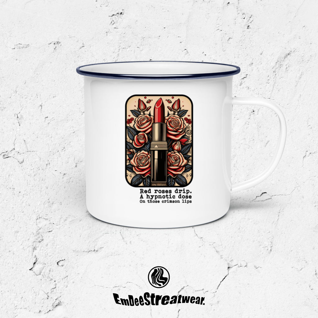 Crimson Lips Mug  - Stainless Steel Mug