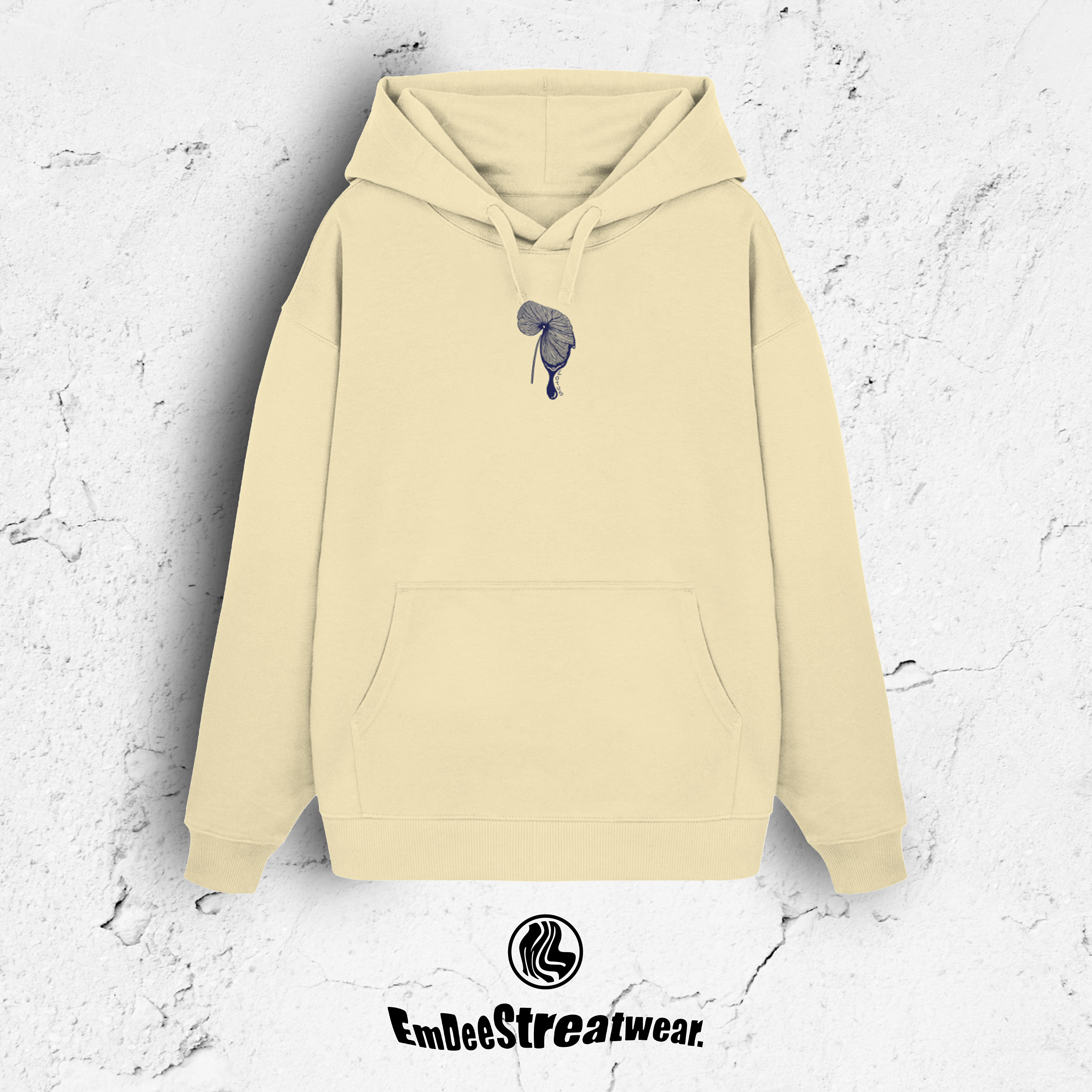 The Lotus - Unisex Oversized Organic Hoodie