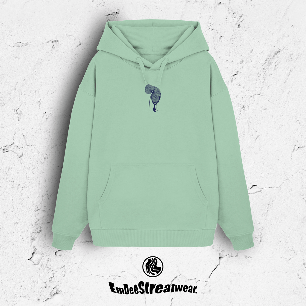 The Lotus - Unisex Oversized Organic Hoodie