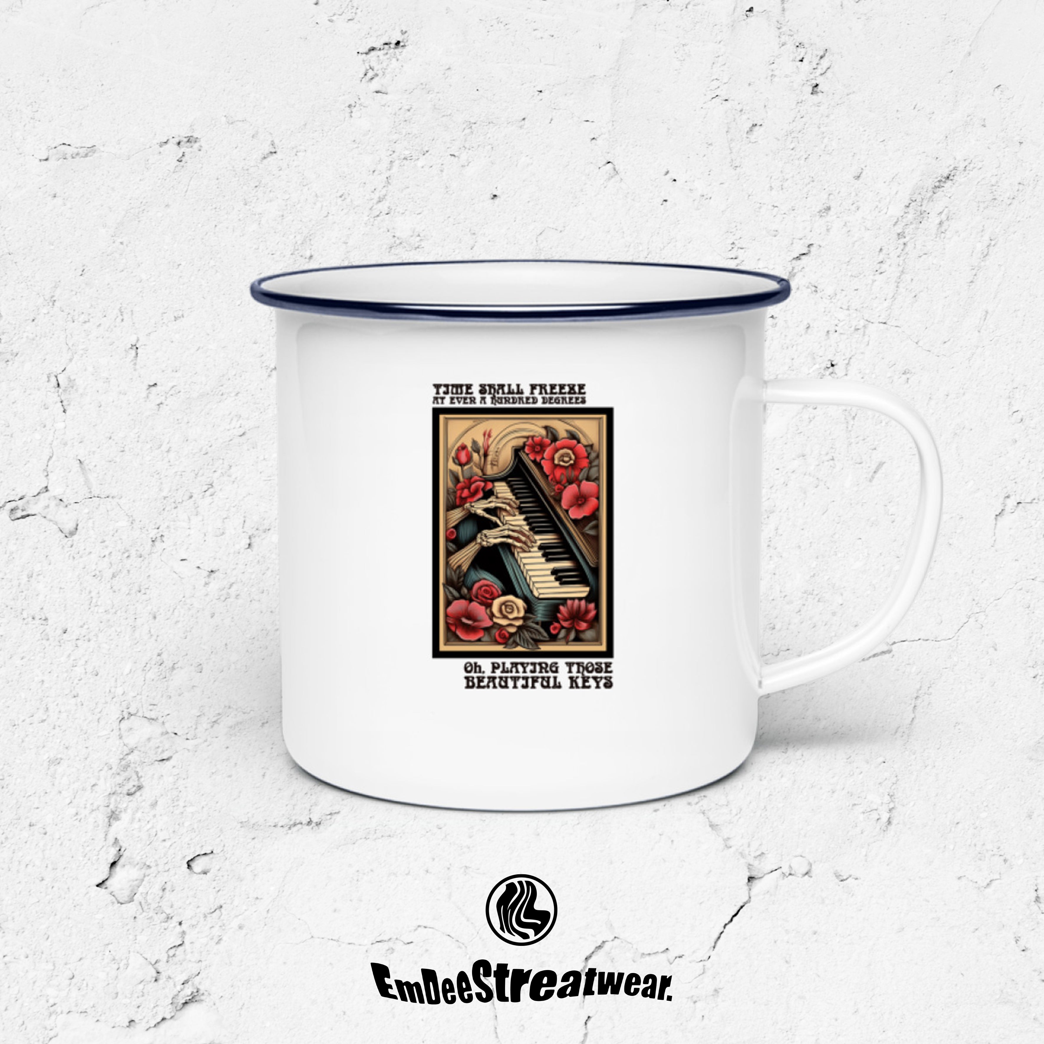 Piano Keys - Stainless Steel Mug