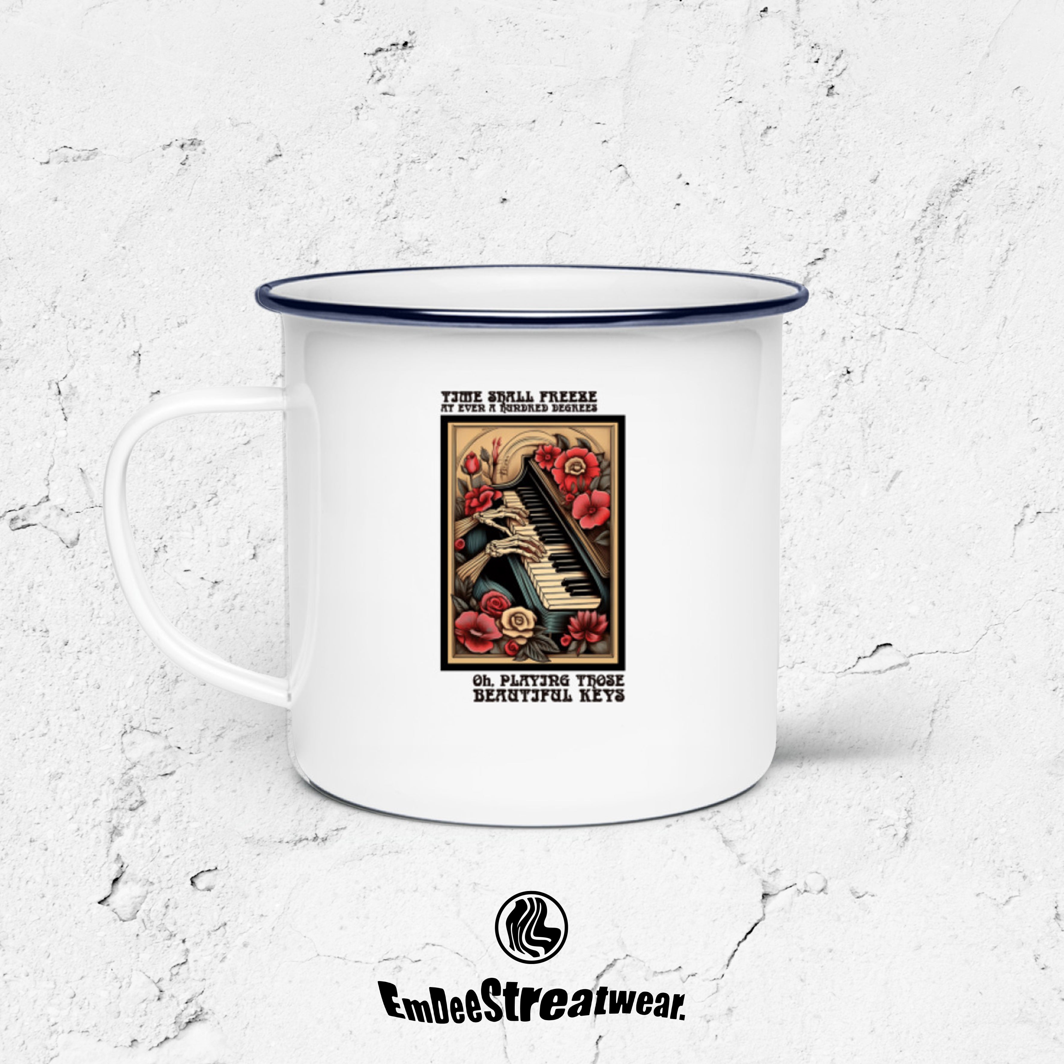 Piano Keys - Stainless Steel Mug