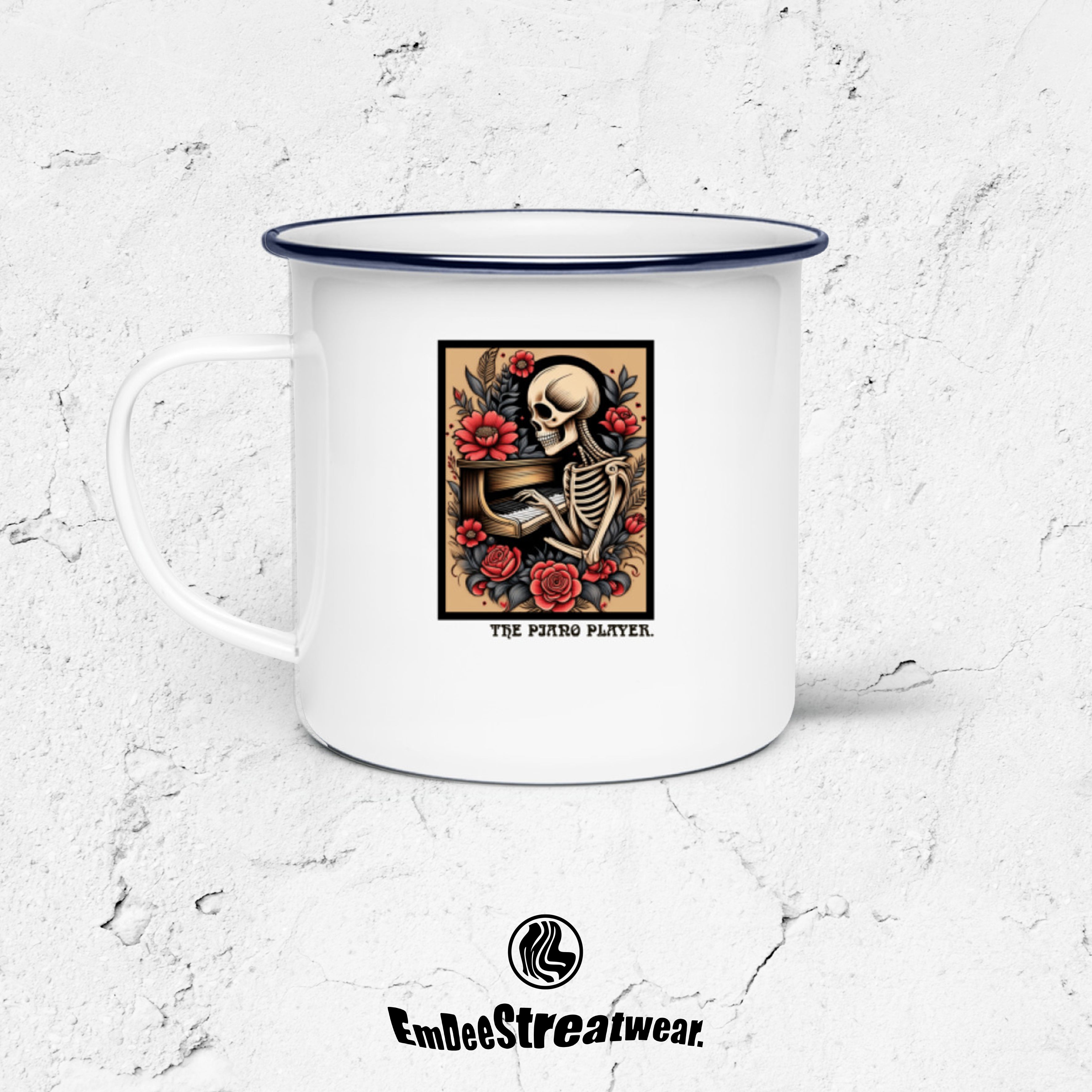 The Piano Player - Stainless Steel Mug