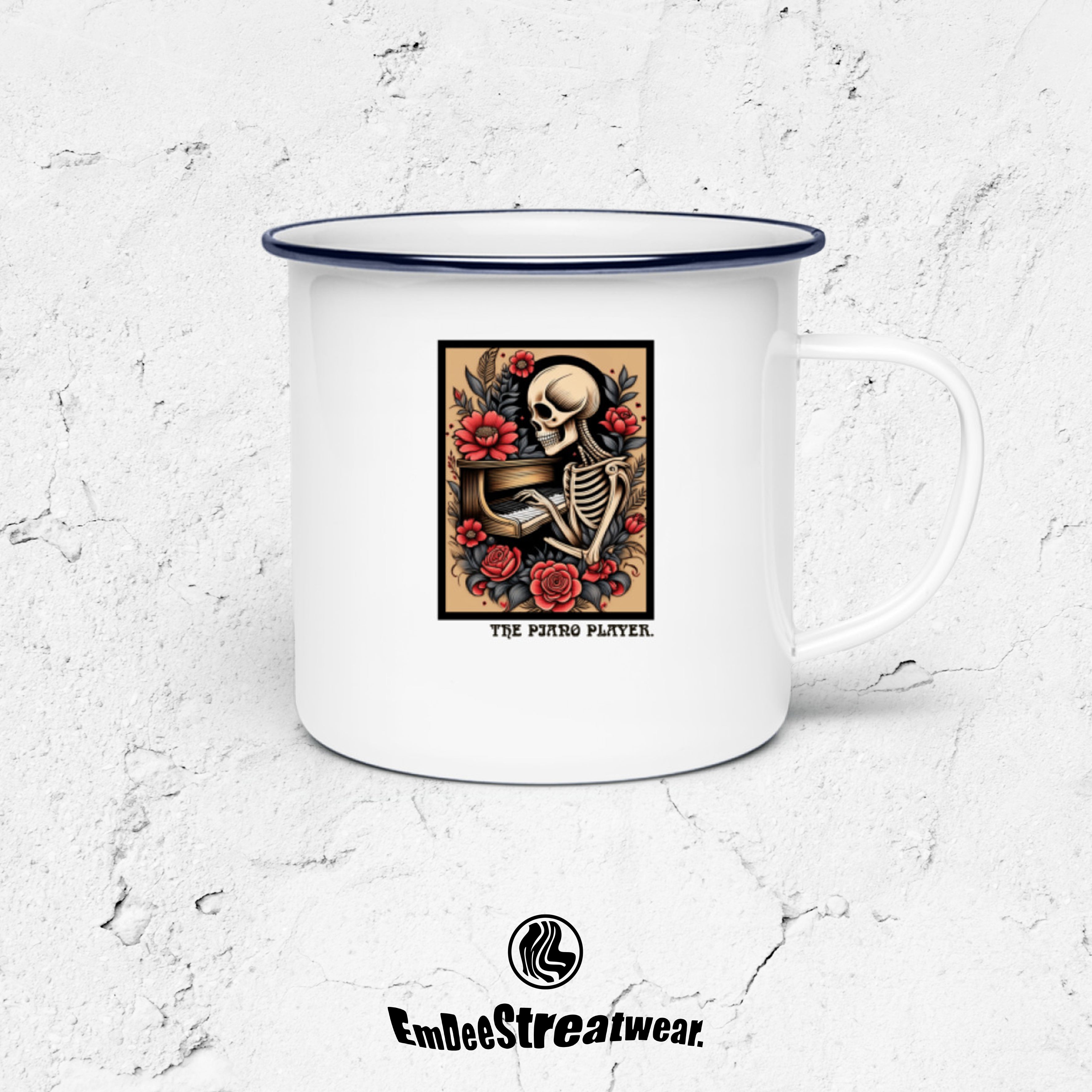 The Piano Player - Stainless Steel Mug