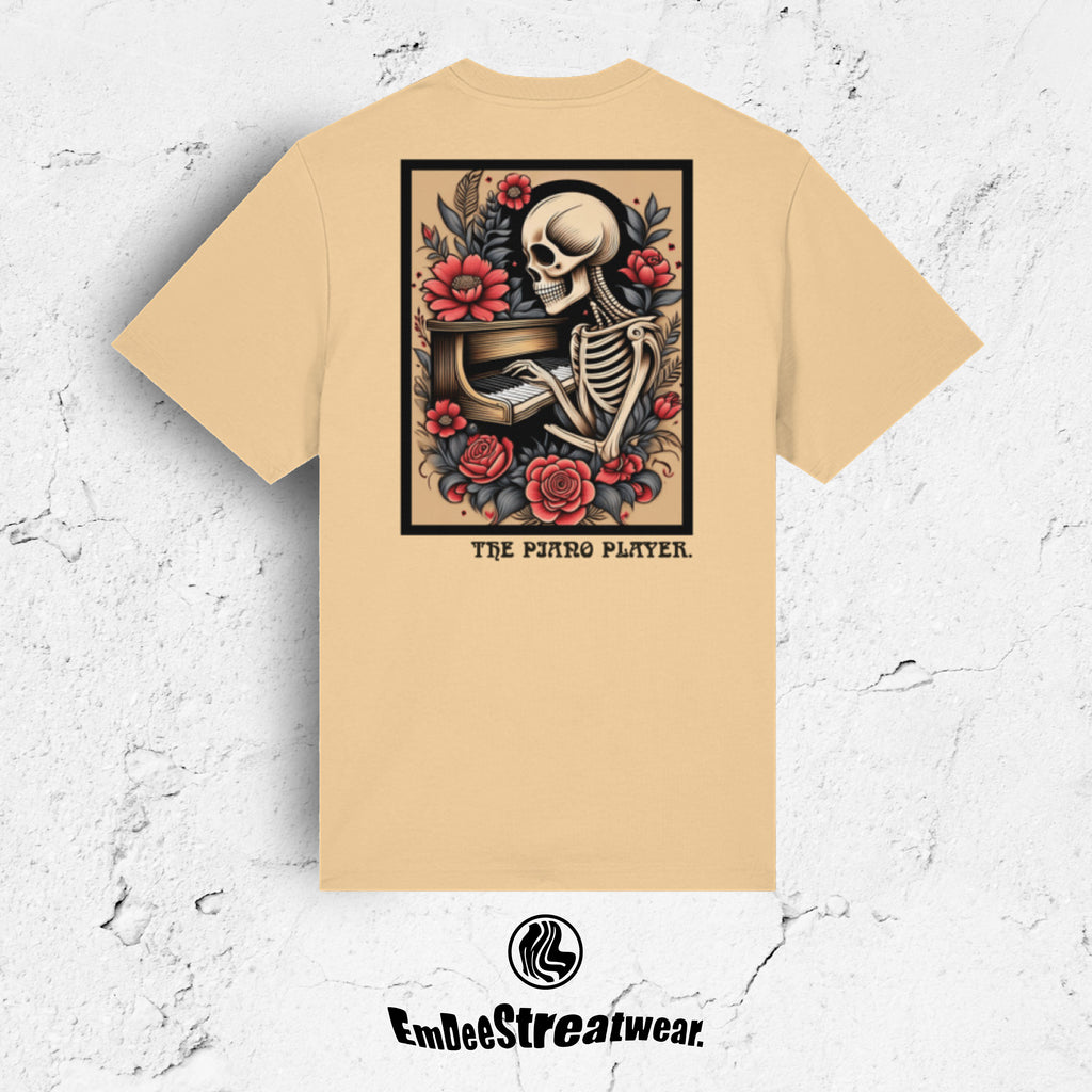 Piano Player - Organic Heavyweight T-Shirt
