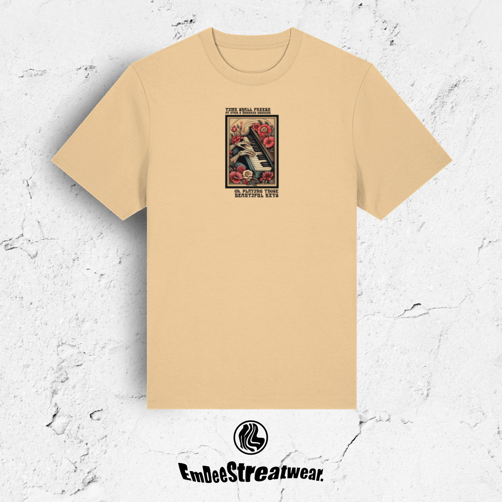 Piano Player - Organic Heavyweight T-Shirt