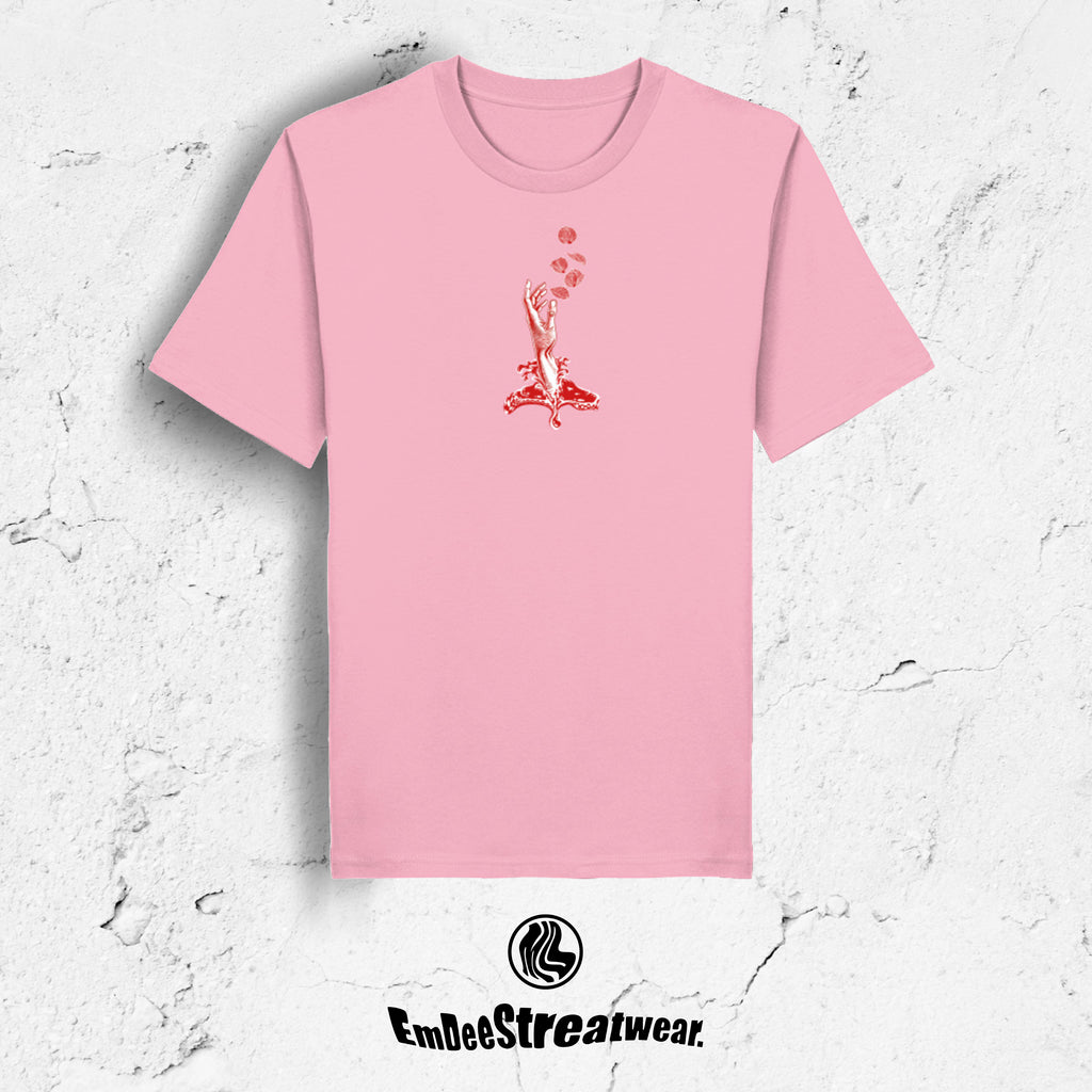 Rose Petals - Organic T-Shirt - Cotton Pink