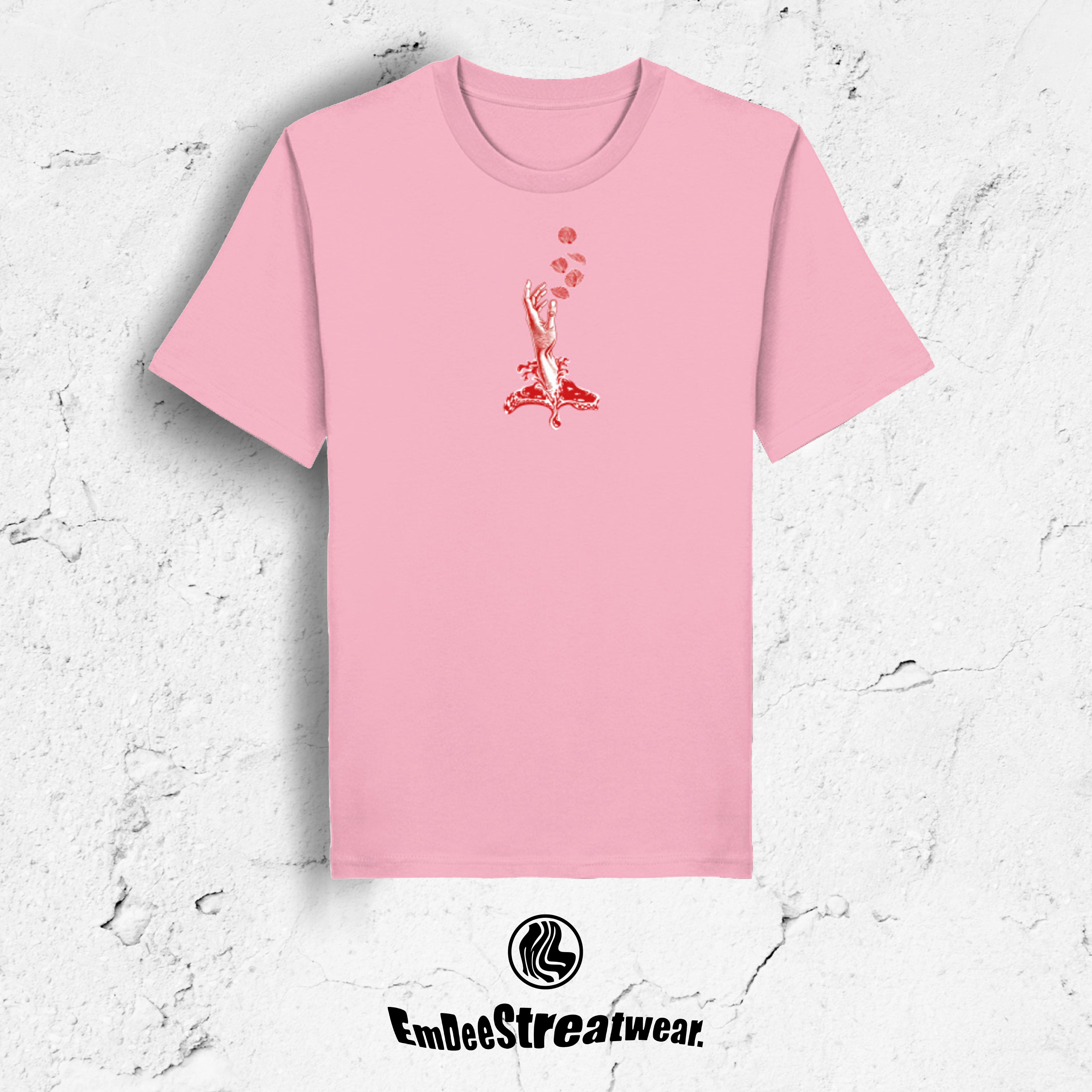 Rose Petals - Organic T-Shirt - Cotton Pink