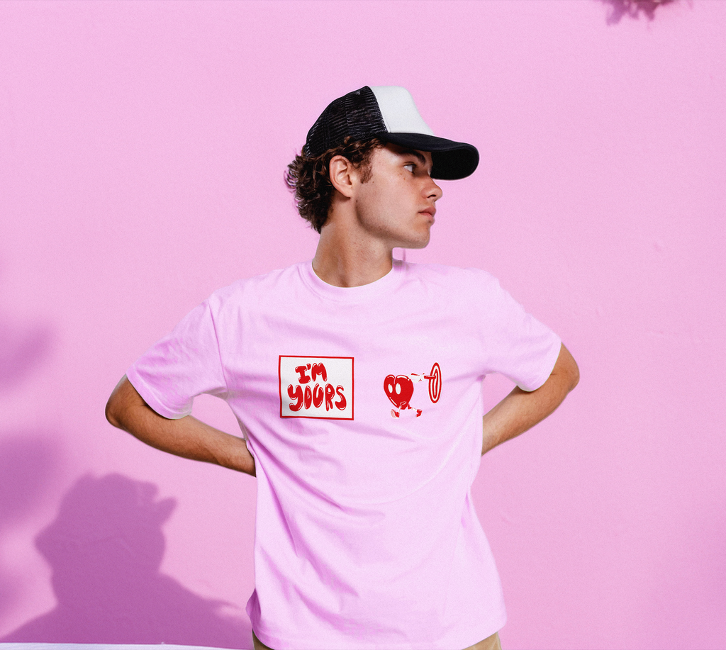 I'm Yours - Valentines Day Edition | Pink T-Shirt
