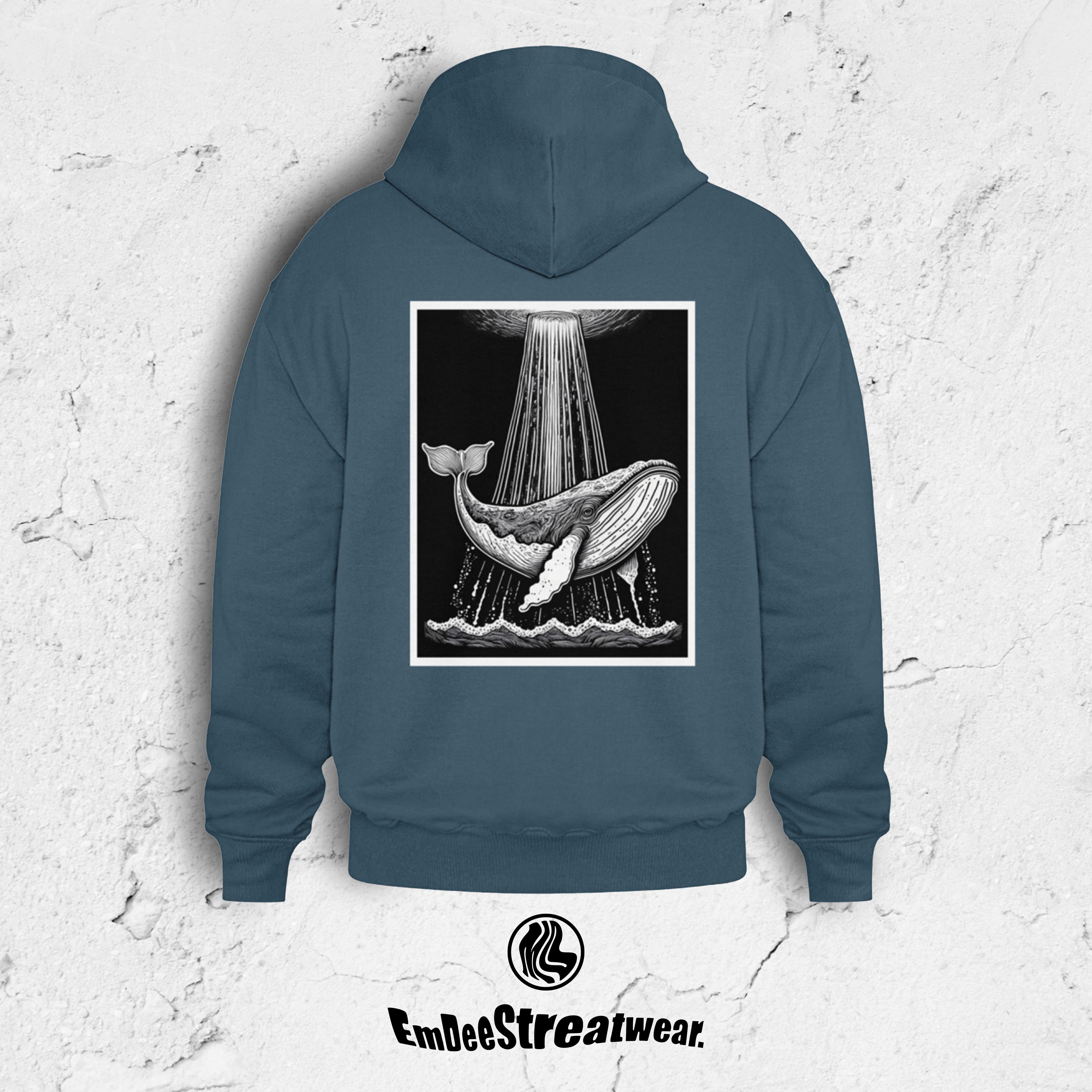 The Waves  - Organic Heavyweight Hoodie | Green