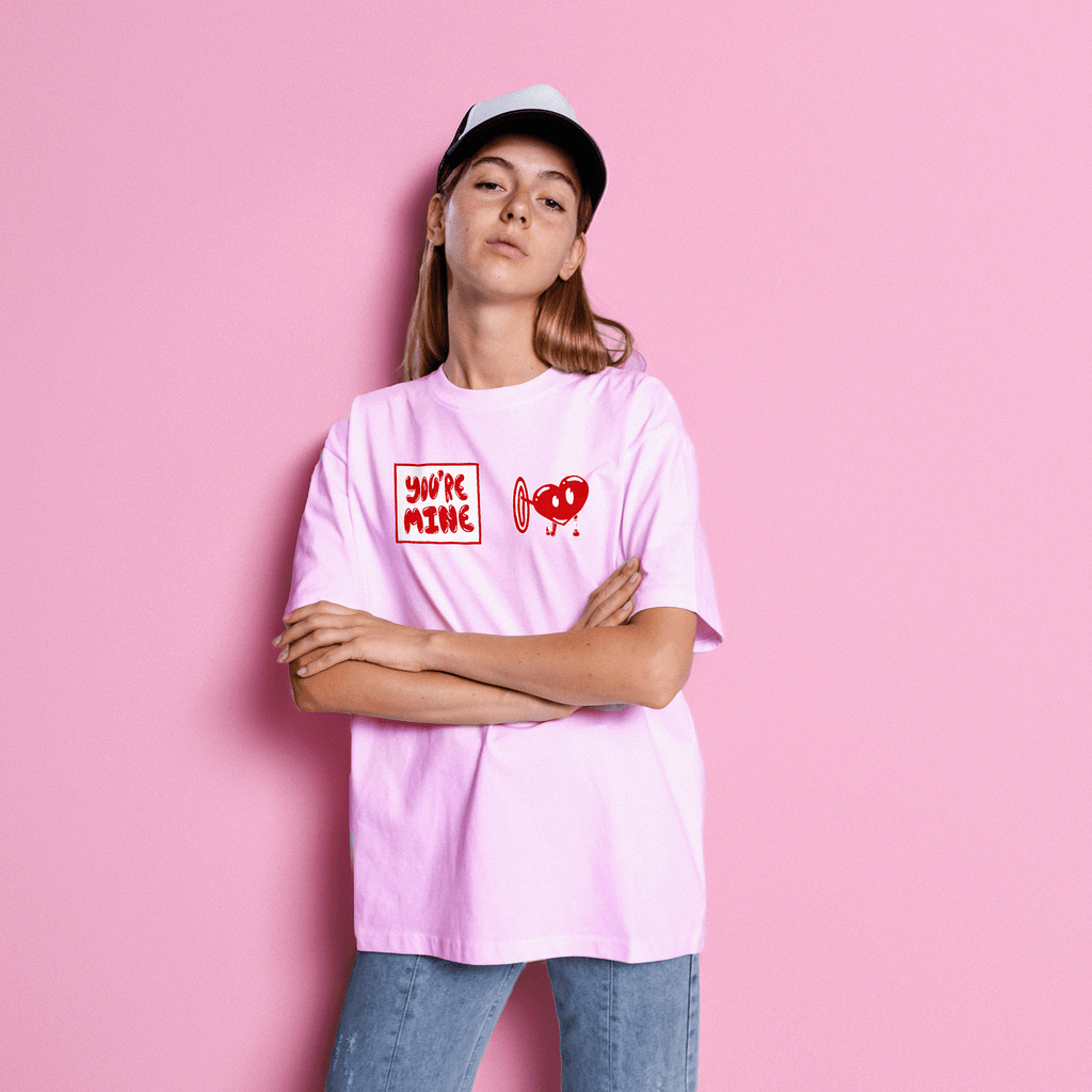 I'm Yours - Valentines Day Edition | Pink T-Shirt